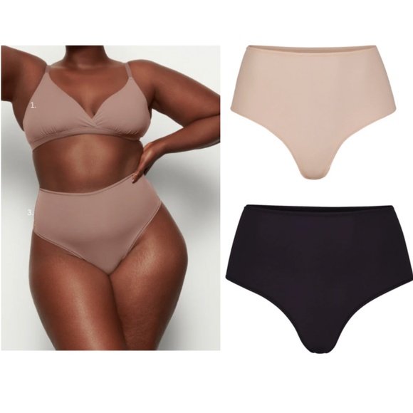 SKIMS Other - SKIMS 3 PACK Fits Everybody High-Waisted Thong